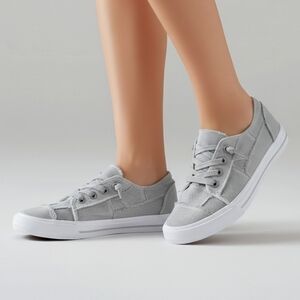 Blowfish Malibu Distressed Gray Women's Sneakers Size 6.5